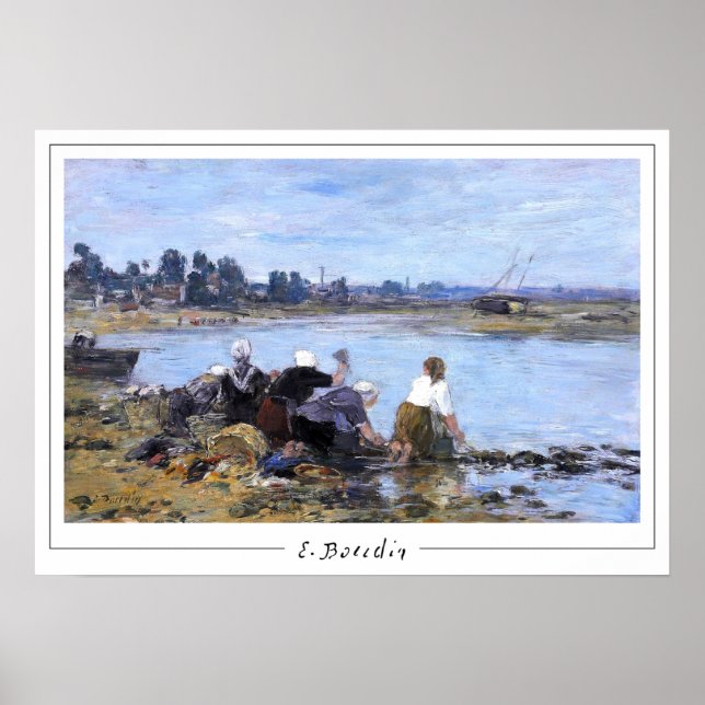 Eugène Boudin Zedign Affiche d'art #233 (Devant)