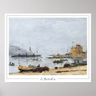 Eugène Boudin Zedign Art Poster #478-2