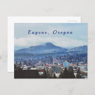 Eugene, carte postale de l'Oregon