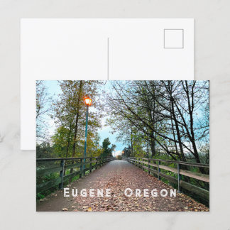 Eugene, carte postale de l'Oregon