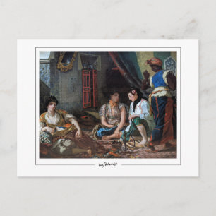 Eugène Delacroix #174 - Carte postale d'art fin