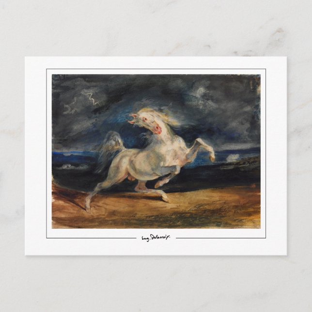 Eugène Delacroix #175 - Carte postale d'art fin (Devant)