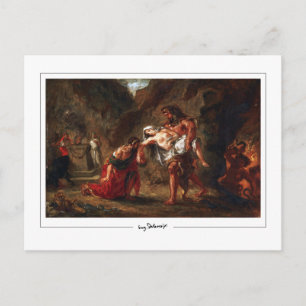 Eugène Delacroix #183 - Carte postale d'art fin
