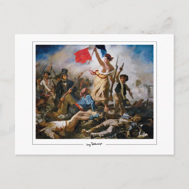 Eugène Delacroix #21 - Carte postale d'art (Devant)
