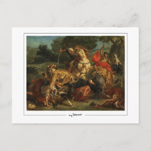 Eugène Delacroix #28 - Carte postale d'art fin