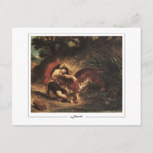 Eugène Delacroix #310 - Carte postale d'art