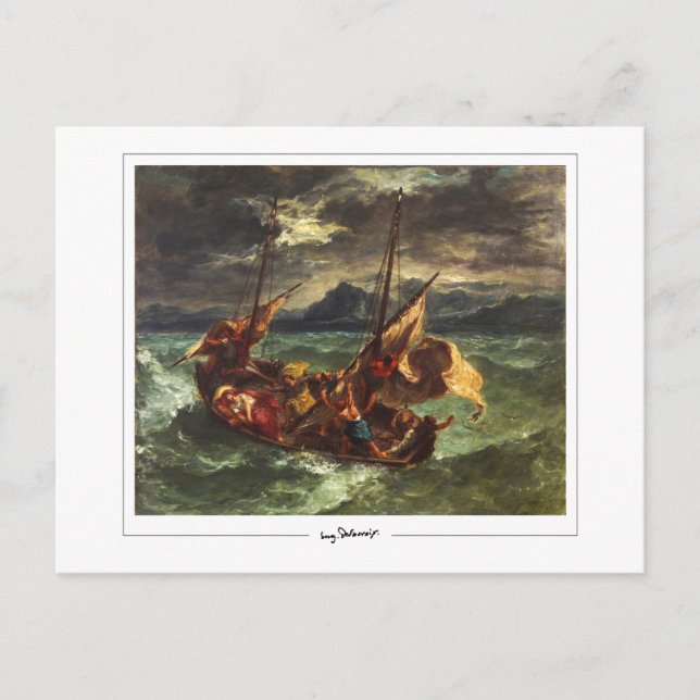Eugène Delacroix #40 - Carte postale Art (Devant)