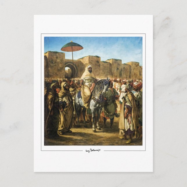 Eugène Delacroix #422 - Carte postale Art (Devant)