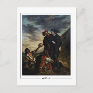 Eugène Delacroix #493 - Carte postale d'art fin