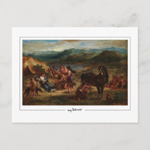 Eugène Delacroix #495 - Carte postale d'art fin