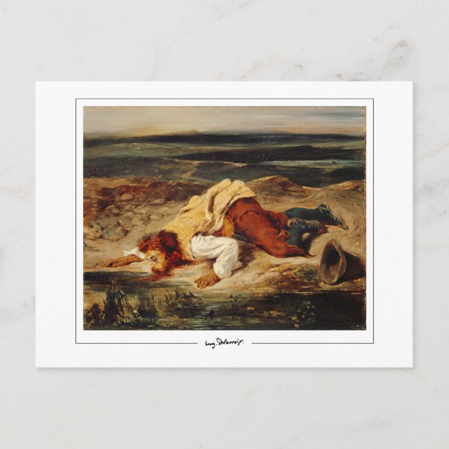 Eugène Delacroix #502 - Carte postale Art (Devant)