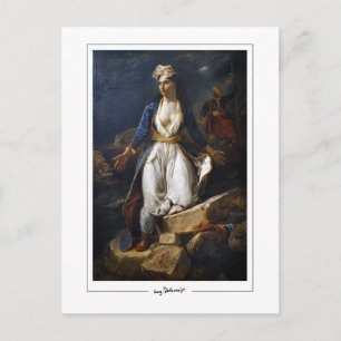 Eugène Delacroix #513 - Carte postale d'art