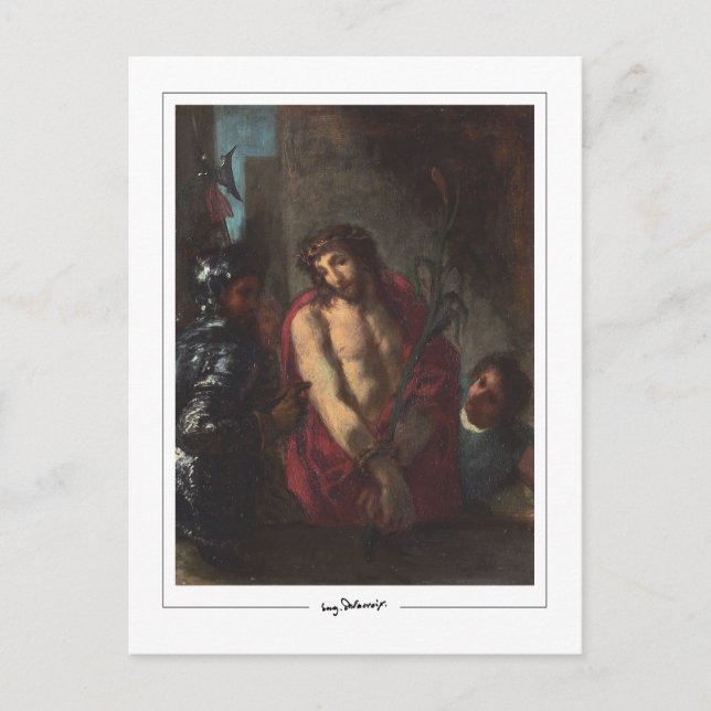 Eugène Delacroix #527 - Carte postale d'art fin (Devant)
