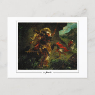 Eugène Delacroix #5 - Carte postale Art