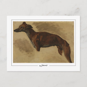 Eugène Delacroix #601 - Carte postale d'art fin