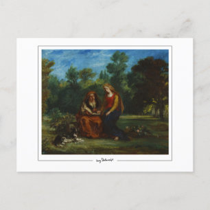 Eugène Delacroix #627 - Carte postale Art