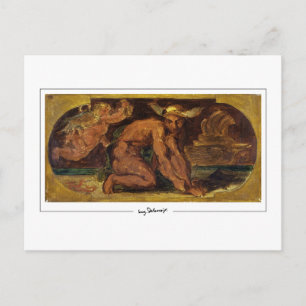 Eugène Delacroix #720 - Carte postale Art