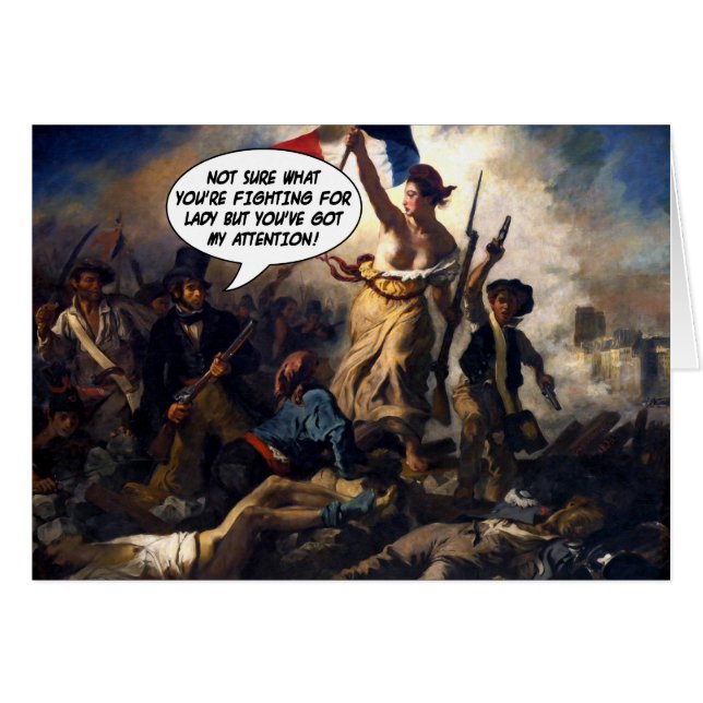 Eugène Delacroix - La Liberté guidant le peuple (Devant horizontal)