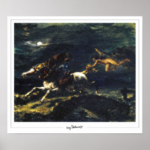 Eugène Delacroix Zedign Affiche d'art #368