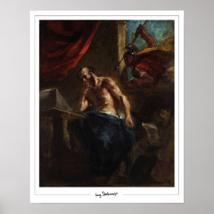 Eugène Delacroix Zedign Affiche d'art #590