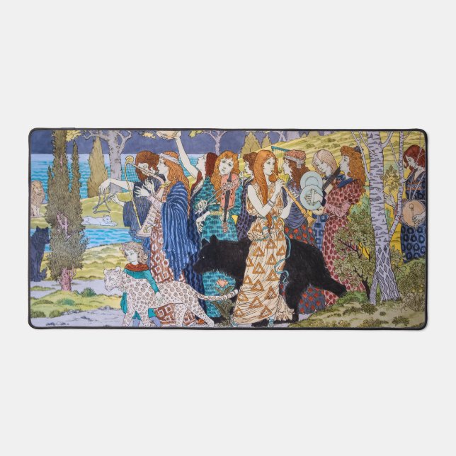 Eugene Grasset - Panneau Décoratif Harmonie (Recto)