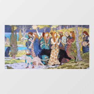 Eugene Grasset - Panneau décoratif Harmony