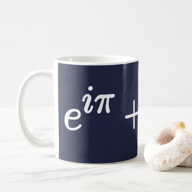 Euler's Identité Équation Science Mathématique Mug (Avec donut)