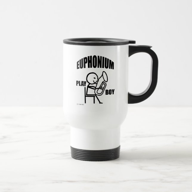 Euphonium Play Boy Travel Mug (Droite)