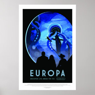 Europa, affiche de voyage
