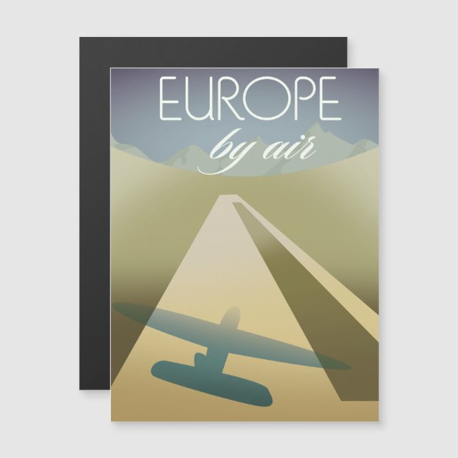Europe en avion (Devant / Derrière)