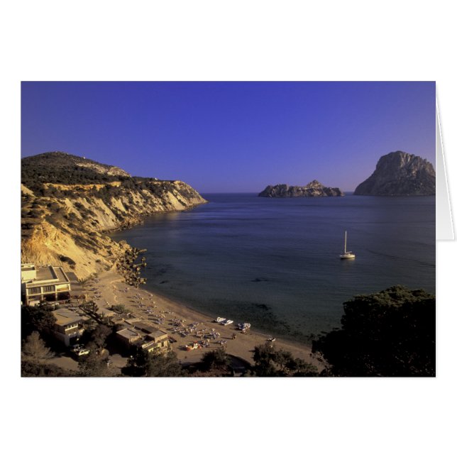 Europe, Espagne, Baléares, Ibiza, Cala d'Hort (Devant horizontal)