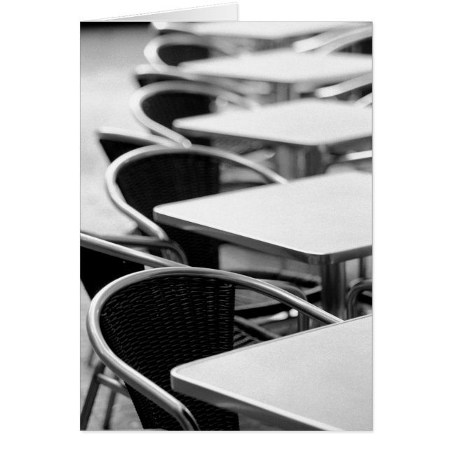Europe, Espagne, Majorque. Tables de café, Palma (Devant)