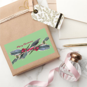 Europe Holly Cust. Sticker vert