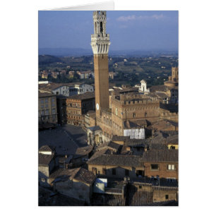 Europe, Italie, Sienne. Aperçu de la ville