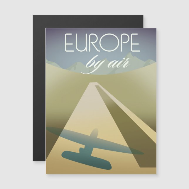 Europe par avion (Devant / Derrière)