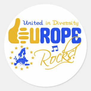 Europe Rocks ! autocollants - choisir le style