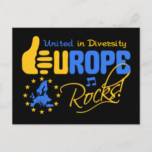 Europe Rocks ! carte postale