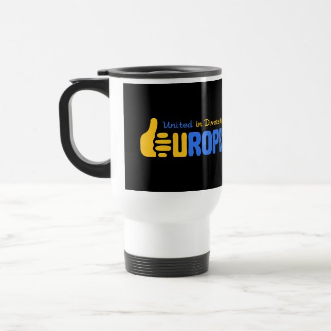 Europe Rocks ! tasse - choisir style & couleur (Gauche)