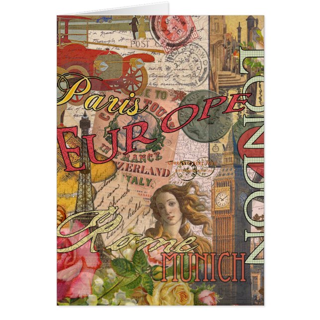 Europe Travel Vintage (Devant)