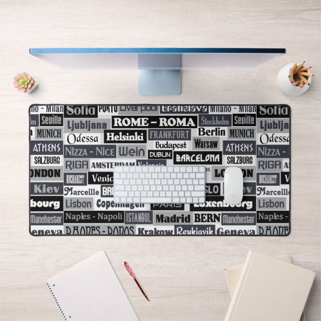 Européen Voyageur personnalisé mousepad (Bureau 1)