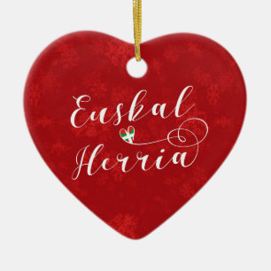 Euskal Herria Heart, Ornement Arbre de Noël
