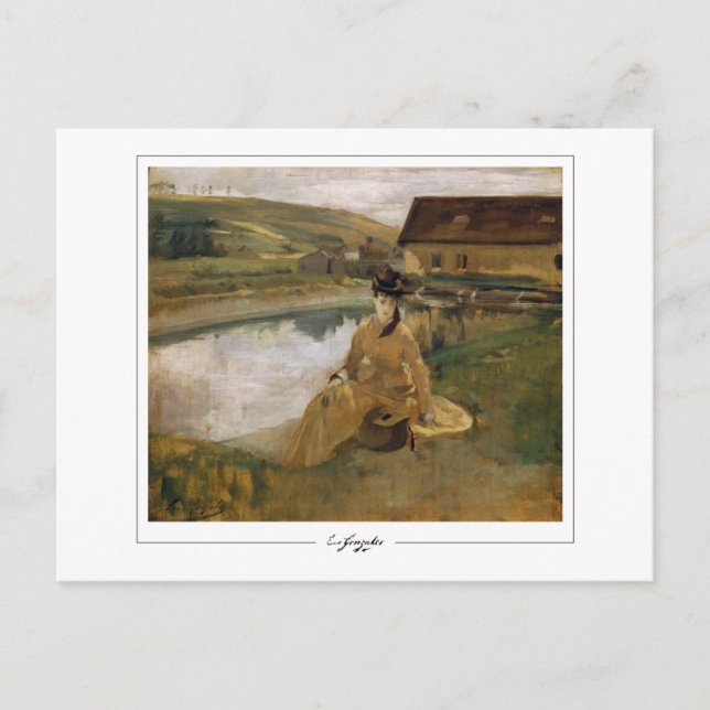 Eva Gonzalès #3 - Carte postale d'art (Devant)