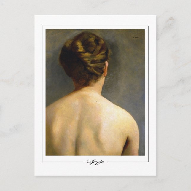 Eva Gonzalès #81 - Carte postale d'art fin (Devant)