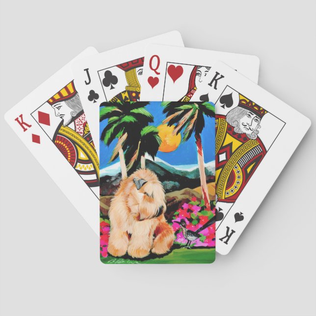 Évadez-vous vers les cartes de jeu extraordinaires (dos)