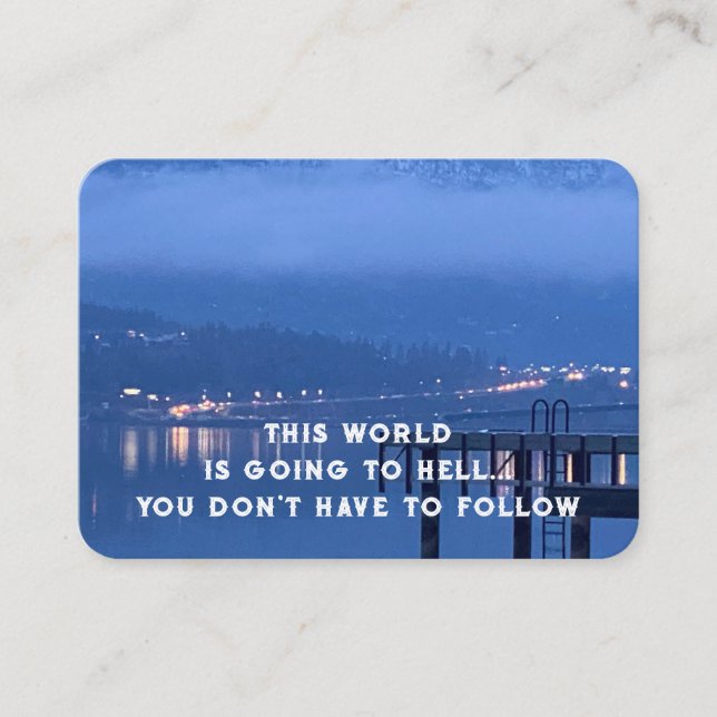 Evangélisme Evangélisme Invitation Gardien de poch (Devant)