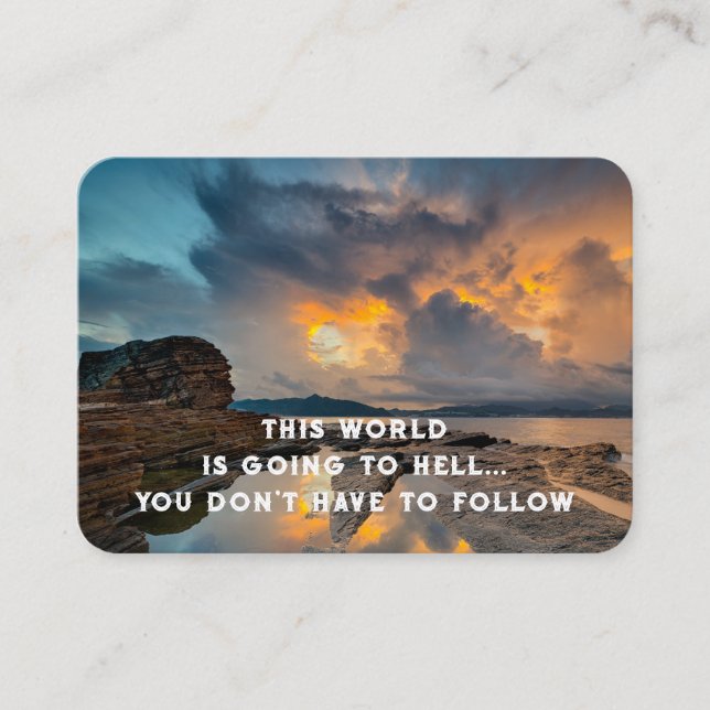 Evangélisme Evangélisme Invitation Gardien de poch (Devant)