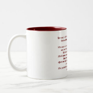 Évangile anglo-saxon de Jean 1 Mug à café à de