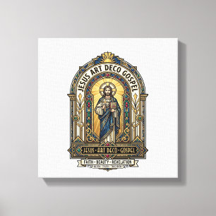 Évangile Jésus Art Déco Jésus Foi Chrétienne Art D