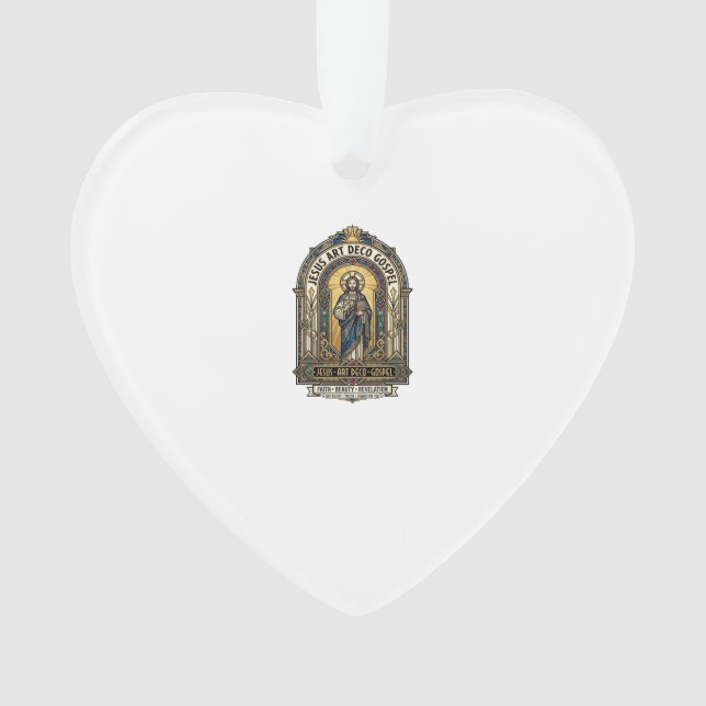 Évangile Jésus Art Déco Jésus Foi Chrétienne Art D (devant)
