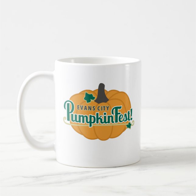 Evans City PumpkinFest ! Mug (Gauche)